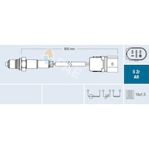 Fae 75022 Oksijen Sensörü Bmw E87 E90 E46 E63 E65 E66 E66 11787530736
