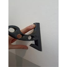 Motosiklet Bisiklet Scooter Kask Ve Mont Duvar Askısı Kask Tutucu Mont Askılıklı Vida Dübel Dahil V2