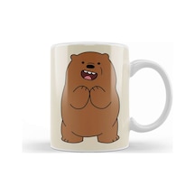 Grizzly Bear Kupa Bardak Porselen Karışık