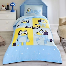 Taç Lisanslı Bluey Pamuk Tek Kişilik Nevresim Takımı 000000001000052298 Çok Renkli