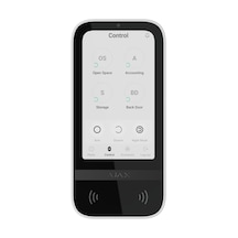 Ajax Keypad Touchscreen Kablosuz Tuş Takımı - Beyaz