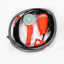 12v-araba Duş Duş Başlığı Açık Taşınabilir Usb Elektrikli Duş Lityum Pil Şarjı