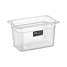 1/4 Dikdörtgen Pc Gastronom Küvet Gövde 265x162x150 çok renkli