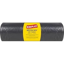 Ofis Ve İşyeri İçin Büyük Boy Çöp Torbası 65x80cm 10 Adet