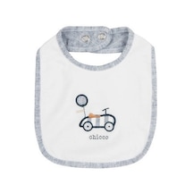 Chicco Bebek Nakışlı Mama Önlüğü 09101140000000 000025 Mavi