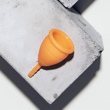 Lunette Menstrual Cup - Regl Kabı - Adet Kabı Model 2 Turuncu