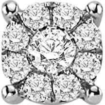 Sirius G Renk 0.60 Ct. Görünümlü Pırlanta Erkek Küpesi  0804E0117