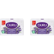 Duru Saf & Doğal Lavanta Aromalı Banyo Sabunu 4 x 150 G 2'li