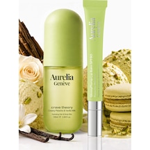 Aurelia Genève Wear Your Creamy Glow - Güneşten Koruyucu & Dolgunlaştırıcı Etkili Altın Işıltılı Şeffaf Lip Balm & Kremsi Fıstık ve Sütlü Vanilya Kokulu Saç & Vücut Misti