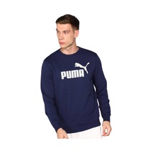 Puma Ess Big Logo Erkek Lacivert Sweatshirt 58668006 Lacivert