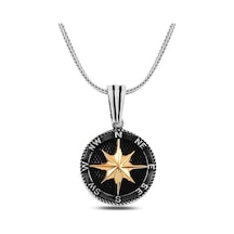 Pusula Özel Tasarım 60 Cm 925 Gümüş Kolye (520273413) Pusula Özel Tasarım 60 Cm 925 Gümüş Kolye (520273413)