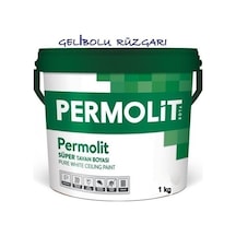 Tavan Boyası Beyaz Permolit 1 KG