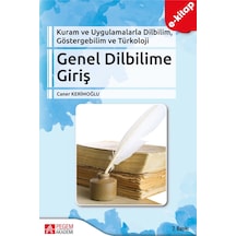Genel Dilbilimine Giriş Ekonomik Boy E-kitap