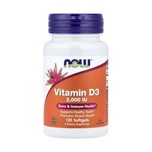 Vitamin D-3 2,000 Iu 120 Softgels