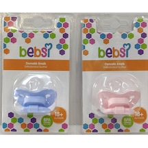 Bebsi 280 Damaklı No:3 18+ Ay Emzik Mavi Çok Renkli