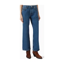 Tomy Jeans İlizion Denim Eb Denim Cropped Low-rise Baggy Jeans - Sarı - Premium Denim İle Rahat Ve Vintage Tarzı Kot Pantolon Mavi 29