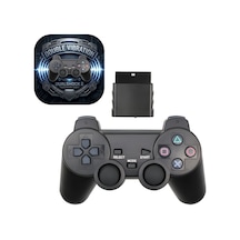 Platoon Kablosuz Ps2 Oyun Kolu 2.4ghz Çift Titreşimli Wireless Gamepad Alıcılı