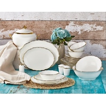 Aryıldız AR40011 60 Parça Prestige Bone Porselen Yemek Takımı