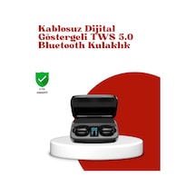 Dokunmatik Kontrollü Abs Malzemeli Bluetooth Kulaklık + Yüksek Kapasiteli Kutu -