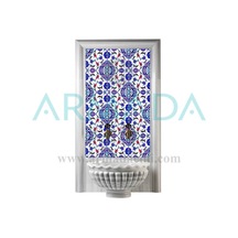 Armada Çini 60X100 CM Ac 44 Osmanlı Serigraf Türk Hamamı Pano