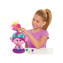Trolls Poppy Bust Figür Oyuncak Saç Tasarım Büstü