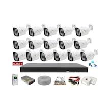 Cenova 16'Lı 2Mp Ahd Güvenlik Kamerası Full Paket Sistem