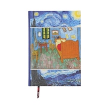 Deffter Art Of Word Van Gogh Bedroom In Stary Night Defter Çok Renkli