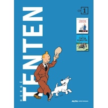 Tenten Cilt 1 - İki Kitap Bir Arada - Herge - Alfa Yayıncılık