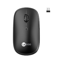 Lecoo WS209 Kablosuz 6 Tuşlu 1600DPI Çift Modlu Şarj Edilebilir Optik Mouse