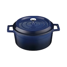 Lava Yuvarlak Tencere Çap 24 CM Folk