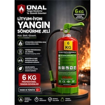 6 Litre Bioversal Elektrikli Araçlar Ve Lityum-iyon Batarya Pil, Akü Yangın Söndürme