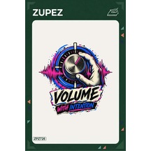 Zpz726 Volume With Intention Ütüyle Uygulanabilir Transfer Baskı - 911529699