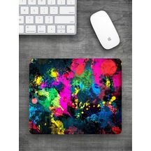 Renkler Baskılı Dikdörtgen Mouse Pad