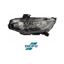 Honda Civic Fc5 Sol Far Depo Marka Executive Tek Led 2016 - 2021