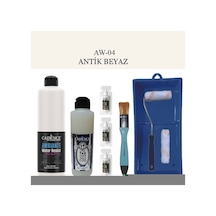 Boya Fayans Tezgah B-ambiente Islak Zemin Aw-04 Antikbeyaz 500ml Katalizör 30gr Mat Taş Vern Çok Renkli Çok Renkli