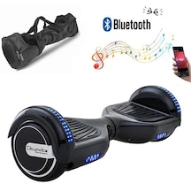 Citymate Hoverboard Elektrikli Kaykay Bluetooth Çanta Led 6.5 Siyah