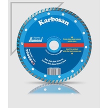 Karbosan Elmas Kesici Turbo Kanallı 180X2.2X22.23 MM