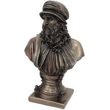 Veronese Koleksiyon Leonardo Da Vinci Büst Figürü 23cm