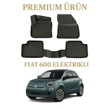 Fiat 600 Elektrikli Uyumlu 3d Oto Paspas Premium