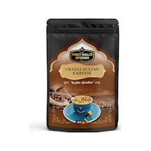 Hacı Halis Efendi Sade Cilveli Sultan Kahvesi Seti 200 Gr + Cilveli Sultan Özel Karışım Kuruyemiş 200 Gr Set Öğütülmüş