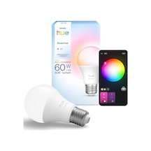 Philips Hue 8w E27 806 Lumen Renkli Akıllı Ampul A60-25.000 Saat Ampul Kullanım Ömrü Sku: Zeus8690010149435