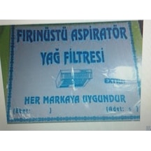 Aspiratör İnce Keçe Yağ Filtresi