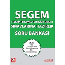 Segem Teknik Personel Yeterlilik Sınavı Çözümlü Sorular - Ocak 2019