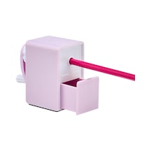 Mas Kalemtraş Kollu Masa Tipi Plastik Küçük Pembe 6734
