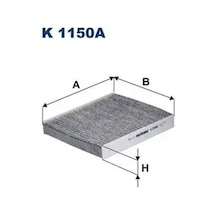 Fıltron K1150a Polen Filtresi Karbonlu 1354953 1452346 1494691