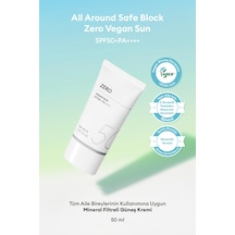 Missha All Around Safe Block Zero Vegan Sun SPF50+ Pa++++ 50 ML