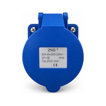 22 Kw Taşınabilir Elektrikli Araç Şarj Cihazı Type 2 32a Cee Adaptörlü