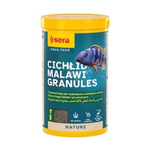 Cichlid Malawi Granules Otçul Ve Hepçil Ciklet Yemi 1000 Ml 565 Gr