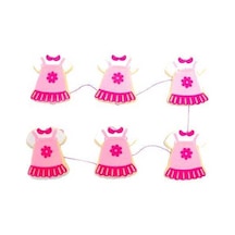 Dekor Süs Keçe Pembe Bebek Elbisesi Dekor Süs Keçe Pembe Bebek Elb