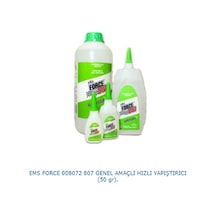 Ems Force 008072 807 Genel Amaçlı Hızlı Yapıştırıcı 50 Gr .